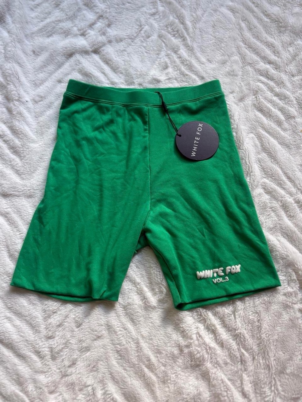 White Fox Offstage Ribbed Bike Shorts Vol.3